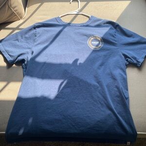 Hurley Men's Navy Tee with Logo